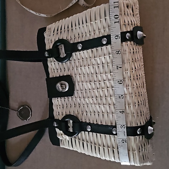 Patricia Nash Rattan/woven Purse - Picture 8 of 12